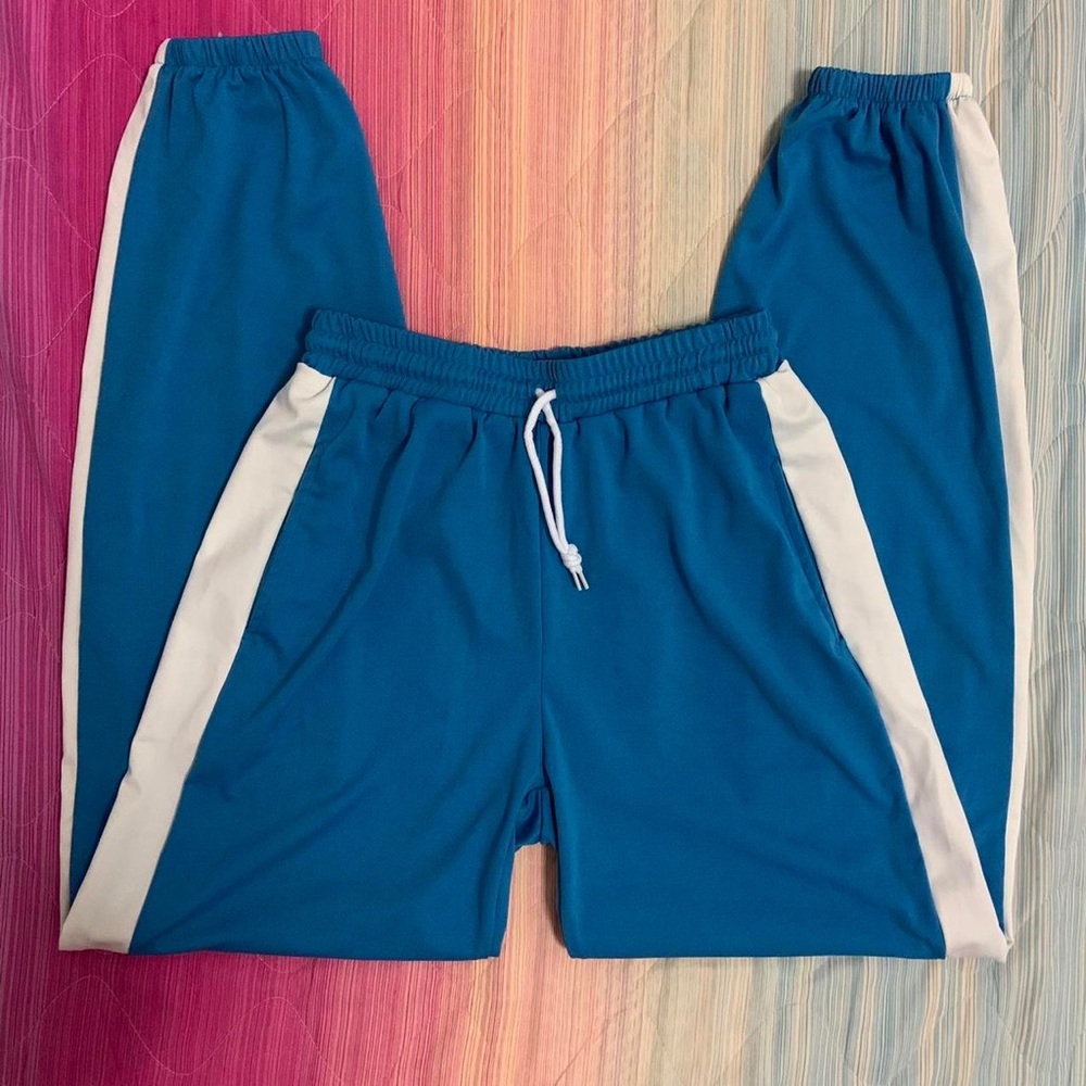 Track Pants/ Joggers in Blue One Size